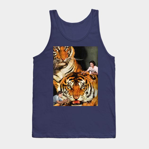 The Making of a Tiger Tank Top by MsGonzalez